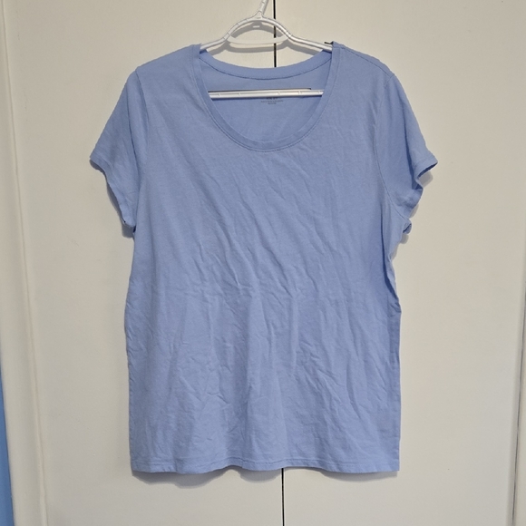 No Boundaries Light Blue Short Sleeve Tee - Picture 1 of 4